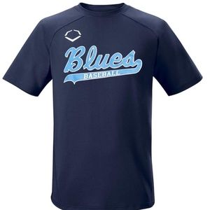 Blues Baseball Club EvoShield  Pro Team Training T-Shirt